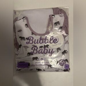 Bubble Baby Bamboo Elephants twirl dress